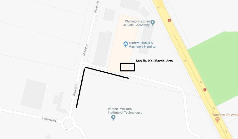 Original San Bu Kai venue map